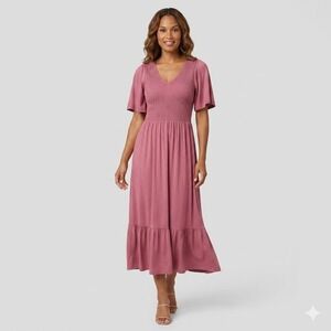 Matilda Jane Dark‎ Pink Maxi Dress